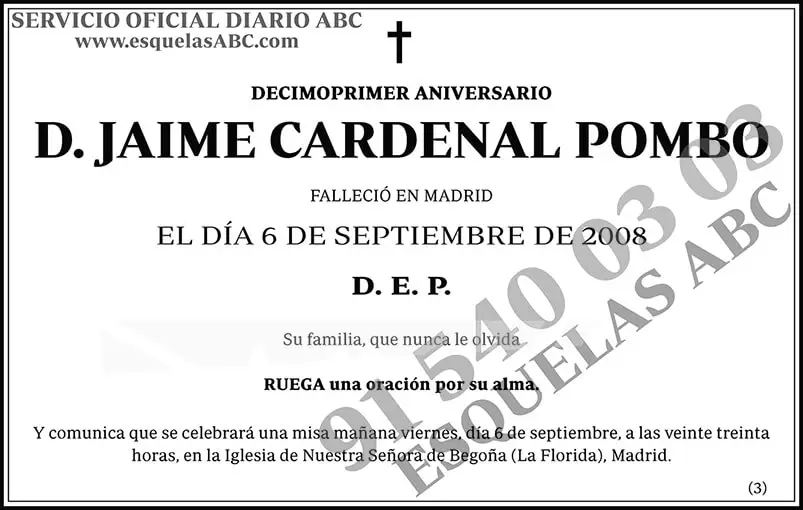 Jaime Cardenal Pombo