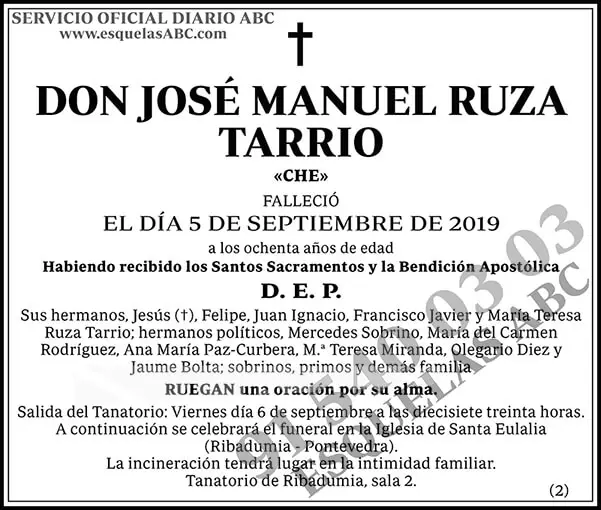 José Manuel Ruza Tarrio