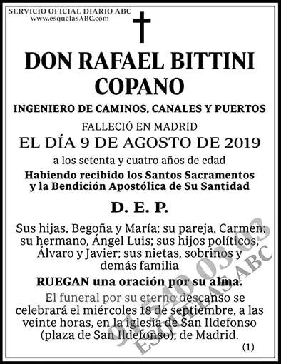 Rafael Bittini Copano