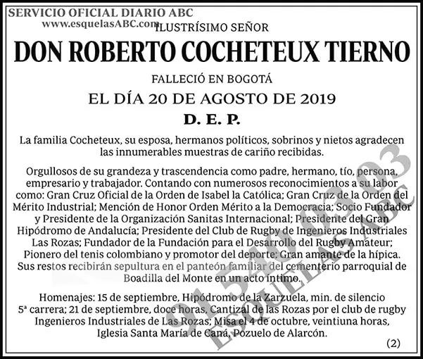 Roberto Cocheteux Tierno