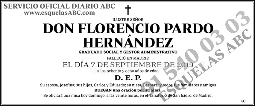 Florencio Pardo Hernández