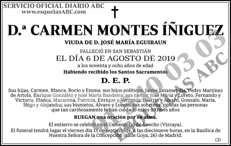 Carmen Montes Íñiguez