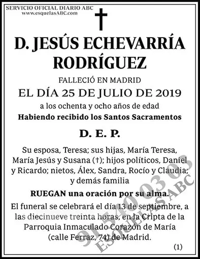 Jesús Echevarría Rodríguez