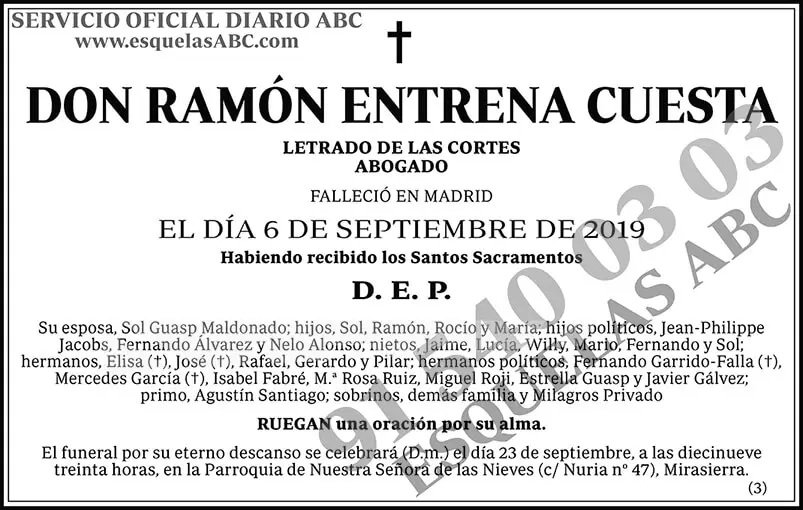 Ramón Entrena Cuesta