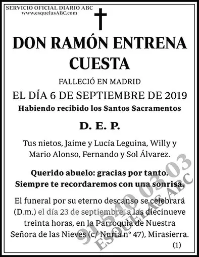 Ramón Entrena Cuesta
