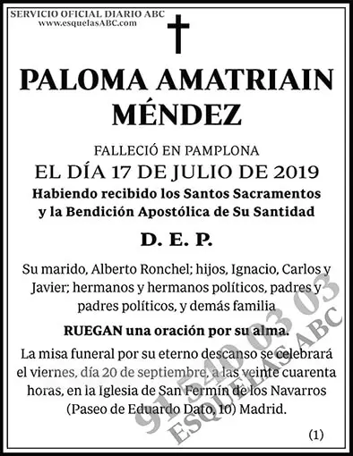 Paloma Amatriain Méndez