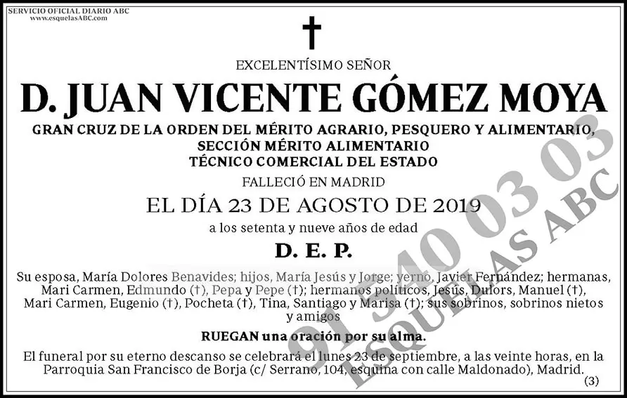 Juan Vicente Gómez Moya