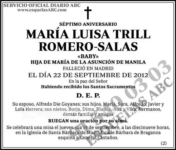 María Luisa Trill Romero-Salas