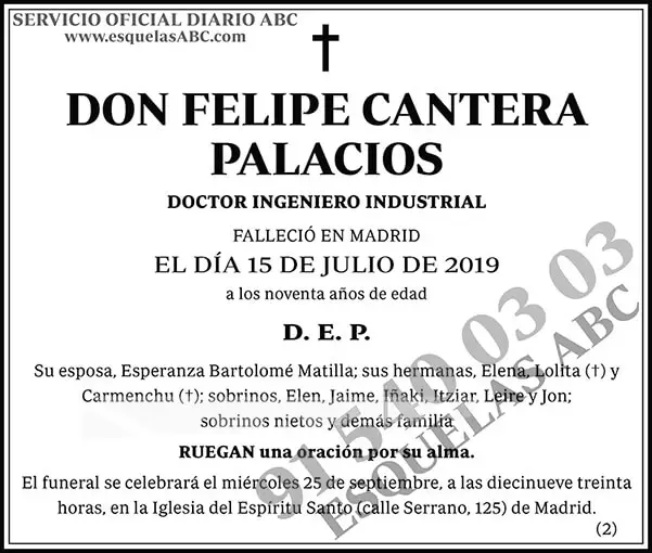 Felipe Cantera Palacios