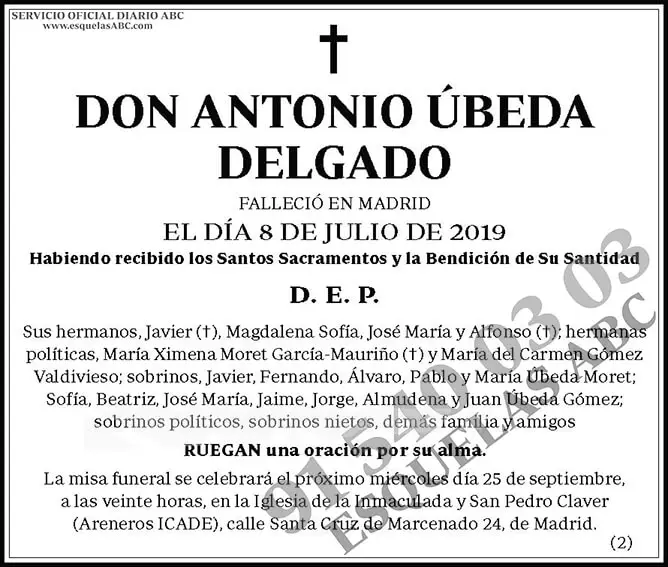 Antonio Úbeda Delgado