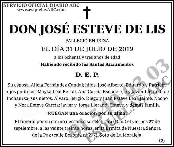 José Esteve de Lis