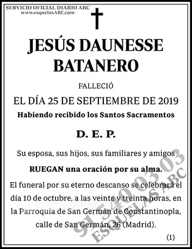 Jesús Daunesse Batanero