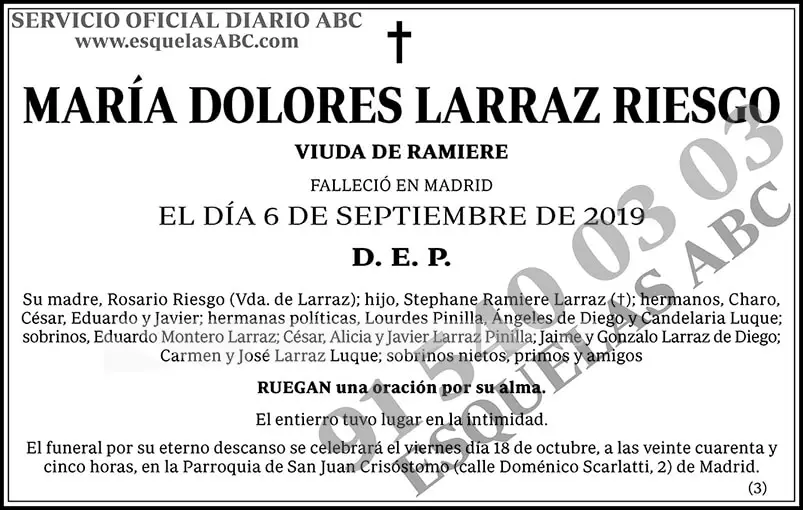 María Dolores Larraz Riesgo