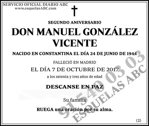 Manuel González Vicente
