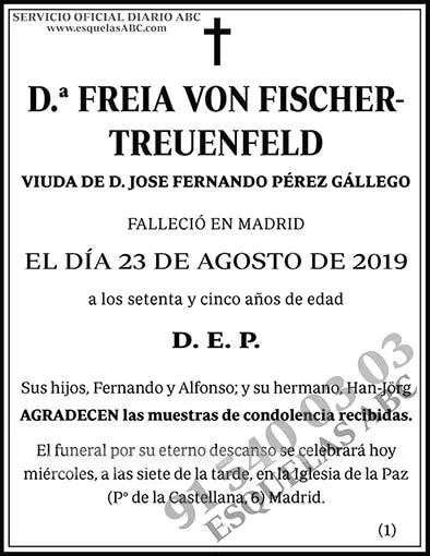 Freia Von Fischer-Treuenfeld