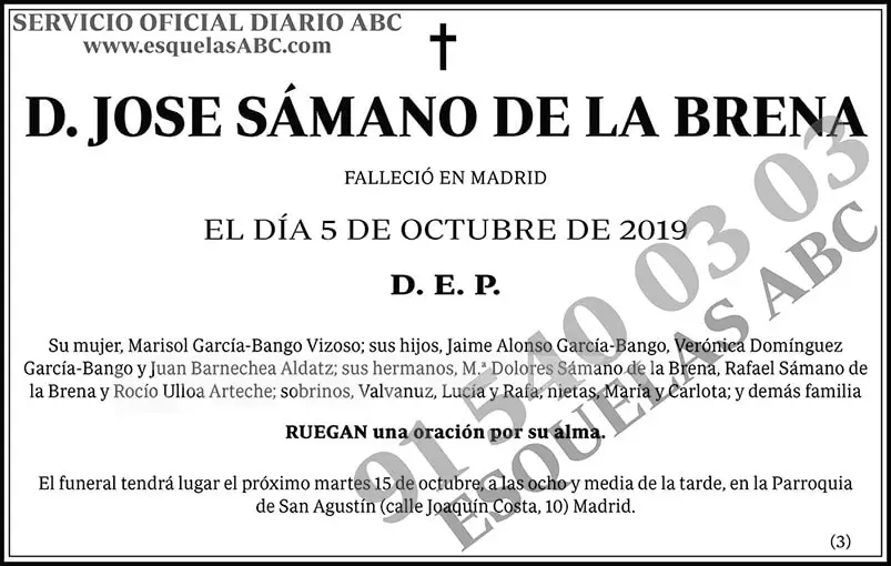 José Sámano de la Brena