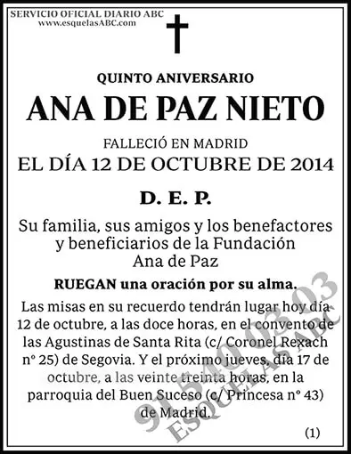 Ana de Paz Nieto