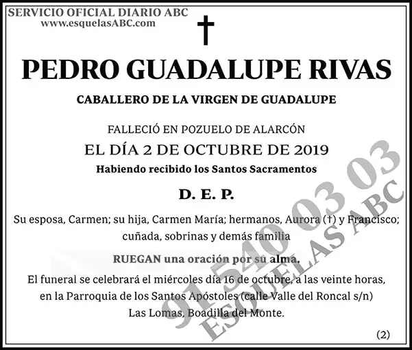 Pedro Guadalupe Rivas