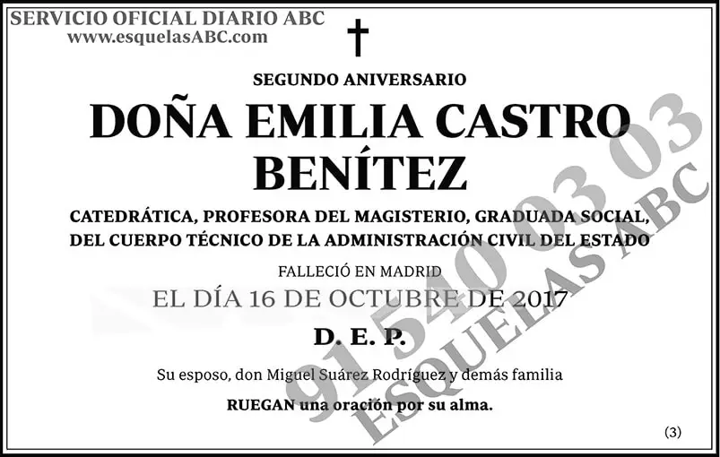Emilia Castro Benítez