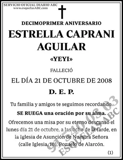 Estrella Caprani Aguilar