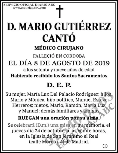 Mario Gutiérrez Cantó