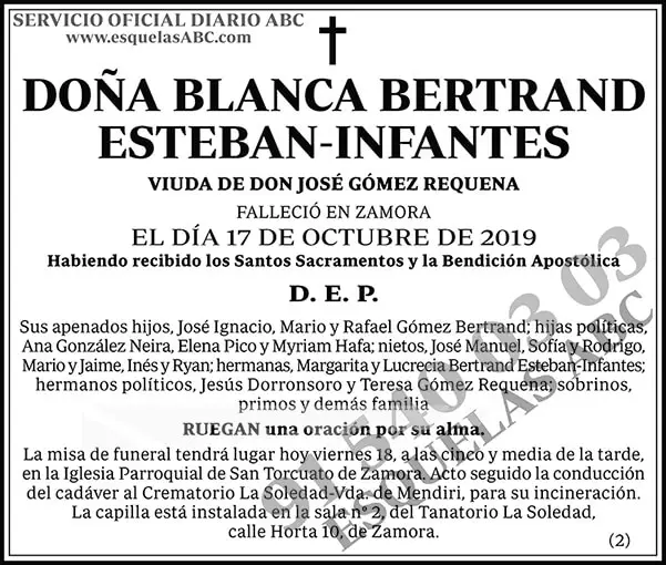 Blanca Bertrand Esteban-Infantes