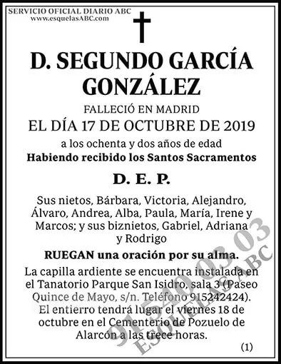 Segundo García González