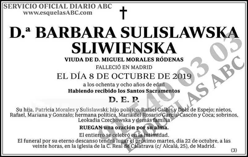 Barbara Sulislawska Sliwienska