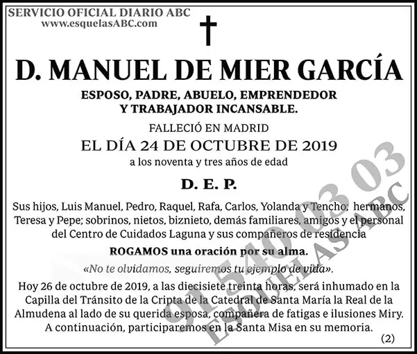 Manuel de Mier García