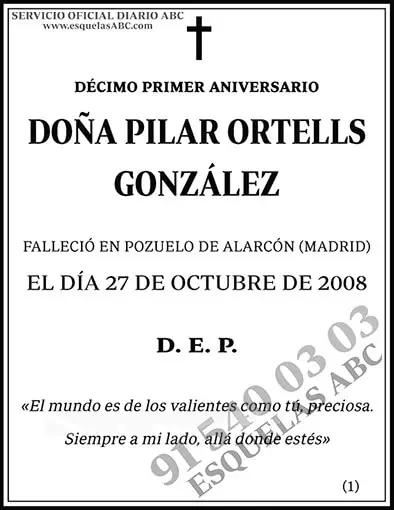Pilar Ortells González