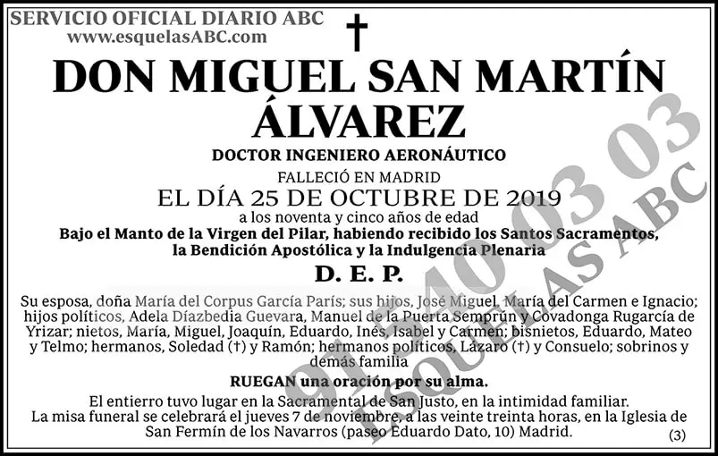 Miguel San Martín Álvarez