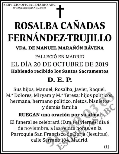 Rosalba Cañadas Fernández-Trujillo