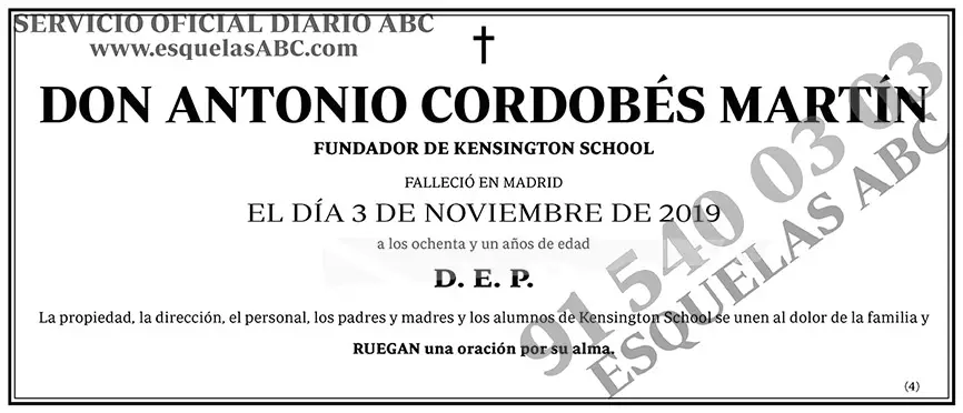 Antonio Cordobés Martín