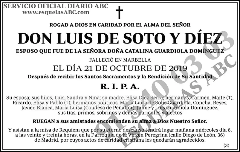 Luis de Soto y Díez