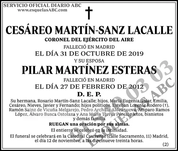 Cesáreo Martín-Sanz Lacalle