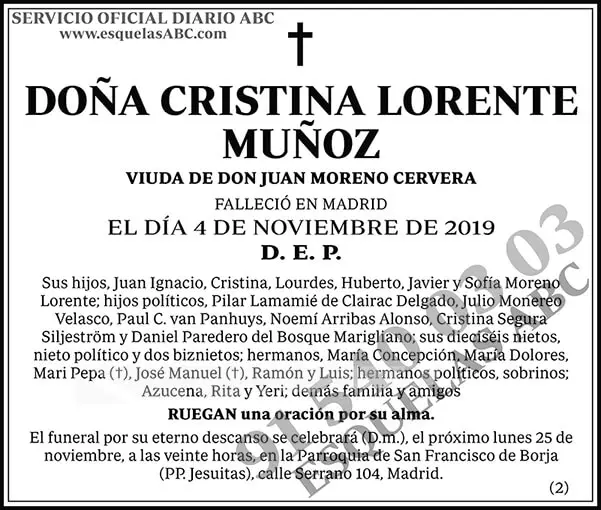 Cristina Lorente Muñoz