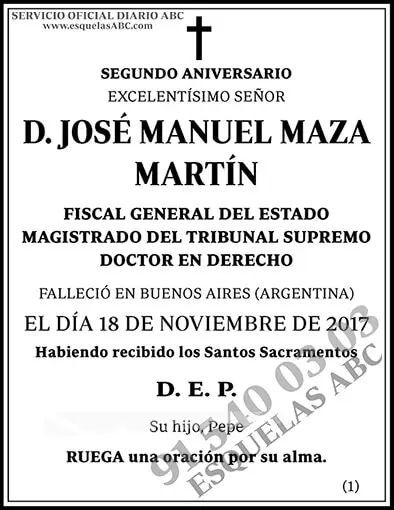 José Manuel Maza Martín