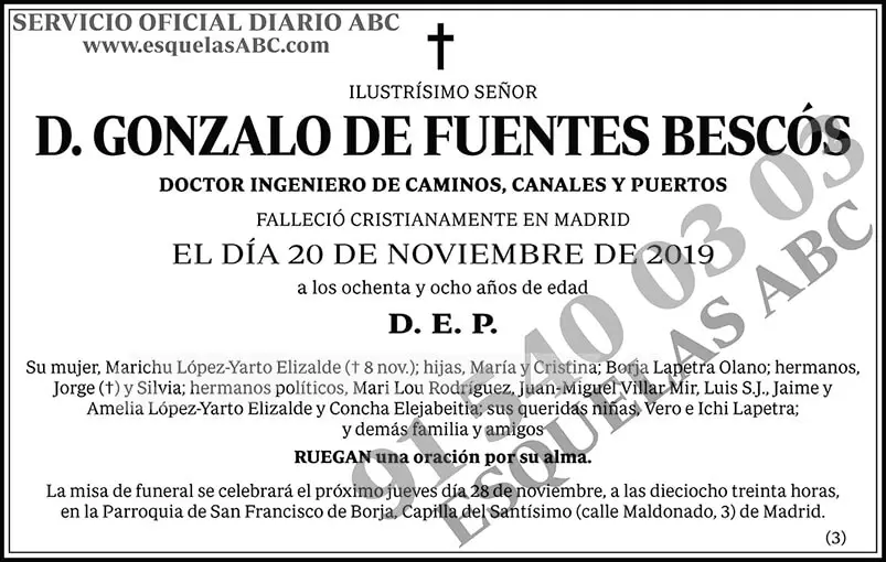Gonzalo de Fuentes Bescós
