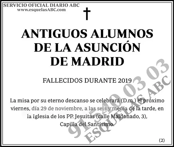 Antiguos Alumnos de la Asunción de Madrid