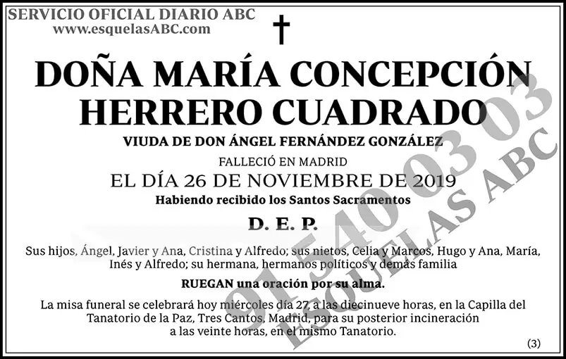 María Concepción Herrero Cuadrado