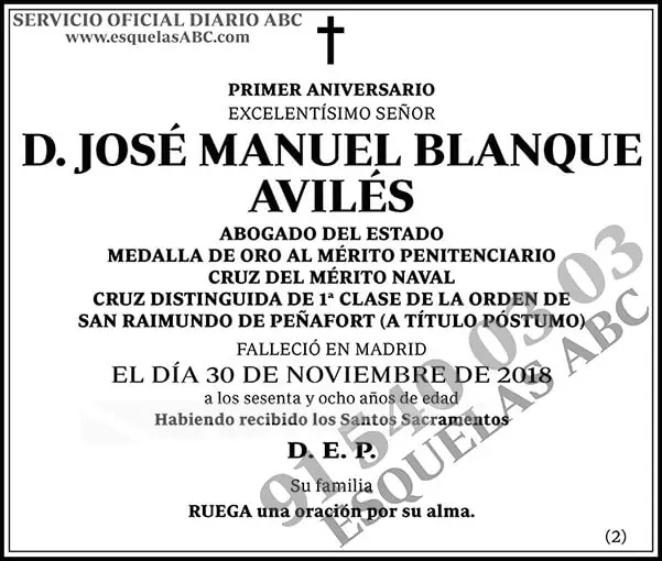 José Manuel Blanque Avilés
