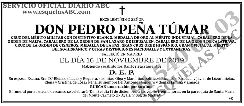 Pedro Peña Túmar