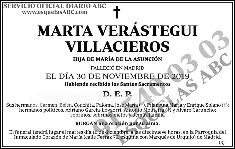 Marta Verástegui Villacieros