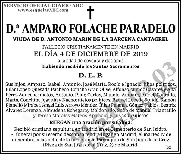 Amparo Folache Paradelo