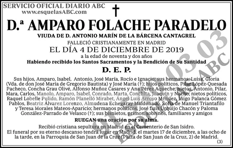 Amparo Folache Paradelo