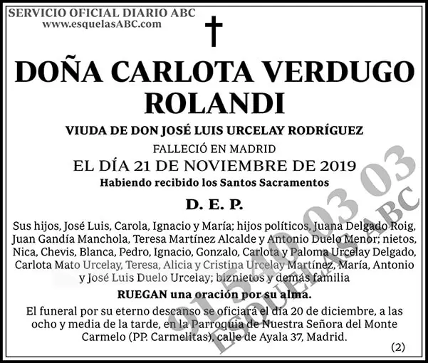 Carlota Verdugo Rolandi
