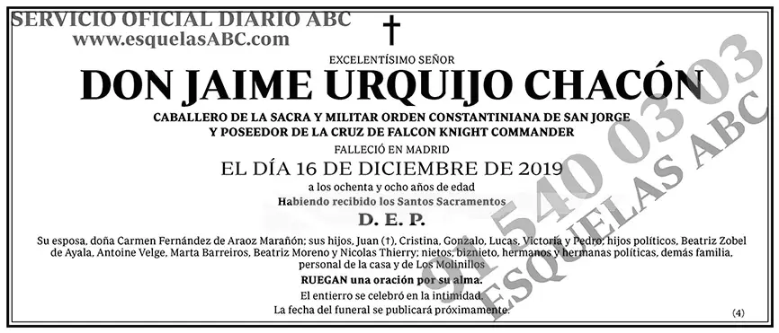 Jaime Urquijo Chacón