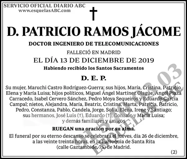 Patricio Ramos Jácome