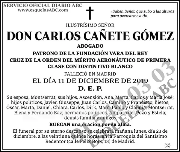 Carlos Cañete Gómez