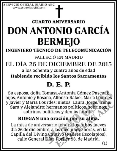 Antonio García Bermejo